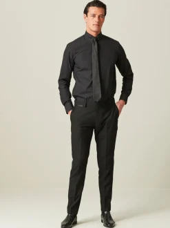 Noir - Pantalon de smoking skinny