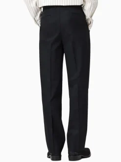 Noir - Pantalon droit AllSaints Tallis