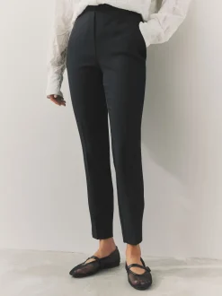 Noir - Pantalon skinny coupe ajustée