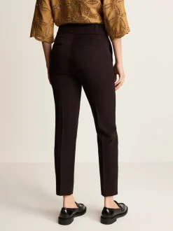 Noir - Pantalon slim ajusté
