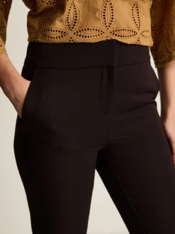 Noir - Pantalon slim ajusté