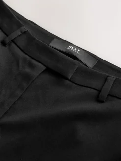 Noir - Pantalon slim ajusté