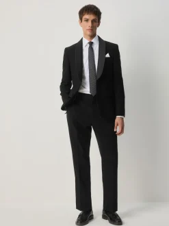 Noir - Pantalons Coupe ajustée sequin de costume