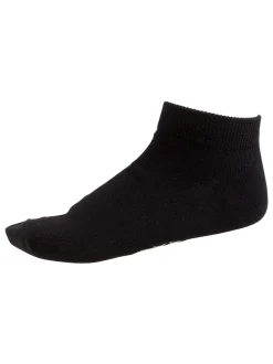 Noir - Paquet de 5 chaussettes d'entraînement en coton riche