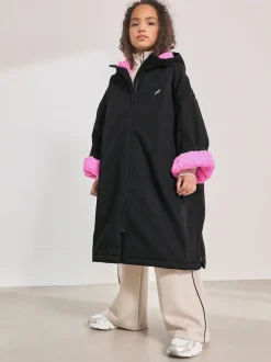 Noir - Peignoir à langer imperméable (3-16ans)