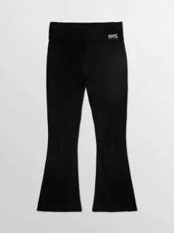 Noir - Pineapple Pantalons en jersey à ceinture repliée pour femmes