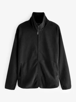 Noir - Polaire légère pour l'extérieur