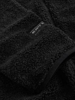 Noir - Polaire zippée (3-16ans)