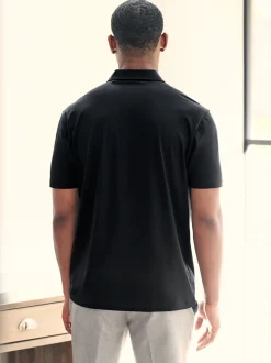 Noir - Polo en jersey Manches courtes 3 Pack