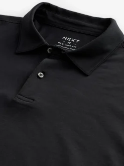 Noir - Polo en jersey Manches courtes 3 Pack