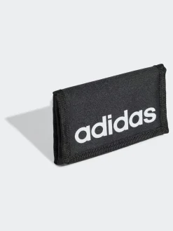Noir - Portefeuille adidas à logo vertical