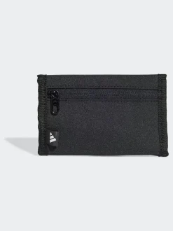 Noir - Portefeuille adidas à logo vertical