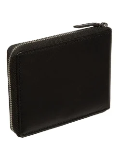 Noir - Portefeuille en cuir Cultured London 'James'