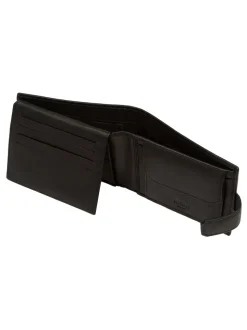 Noir - Portefeuille en cuir Cultured London « Max »