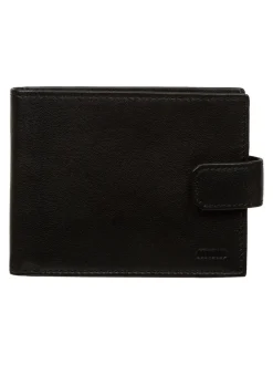 Noir - Portefeuille en cuir Cultured London « Max »