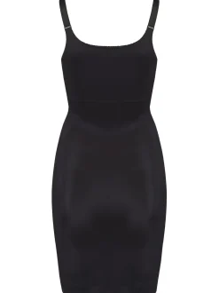 Noir - Pour Moi Lingerie Hourglass Shapewear Fermeté pour le contrôle du ventre Wear Your Own Bra Slip