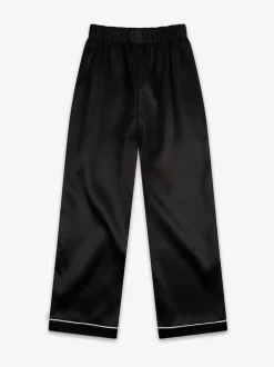 Noir - Pyjama de Noël The Little Tailor boutonné en satin pour enfant