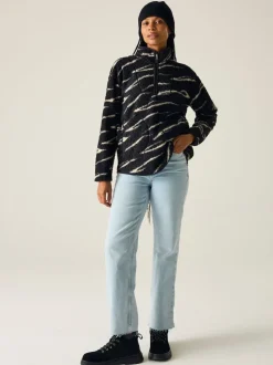 Noir - Regatta Polaire Frankie Borg à demi-fermeture éclair