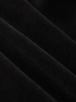 Noir - Reiss Apsara Blazer en velours à boutonnage simple habillé