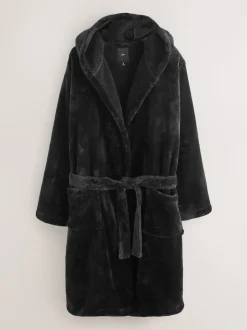 Noir - Robe de toilette Depolaire