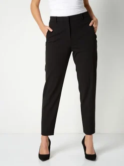 Noir - Roman Originals Coupe droite Pantalons de travail