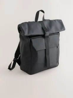 Noir - Sac à dos caoutchouté