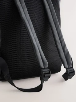 Noir - Sac à dos caoutchouté