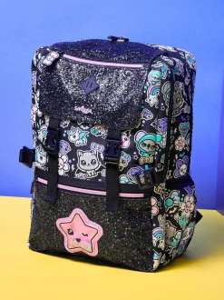 Noir - Sac à dos Smiggle Trailblazer Foldover Attach