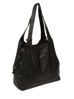 Noir - Sac à main Pure Luxuries London Colette en cuir
