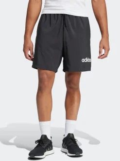 Noir - Short adidas Essentials à logo linéaire