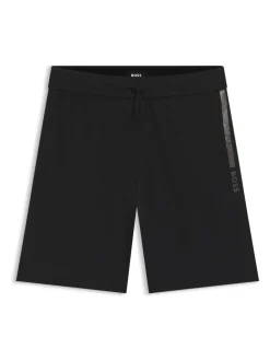 Noir - Short BOSS Authentic à logo