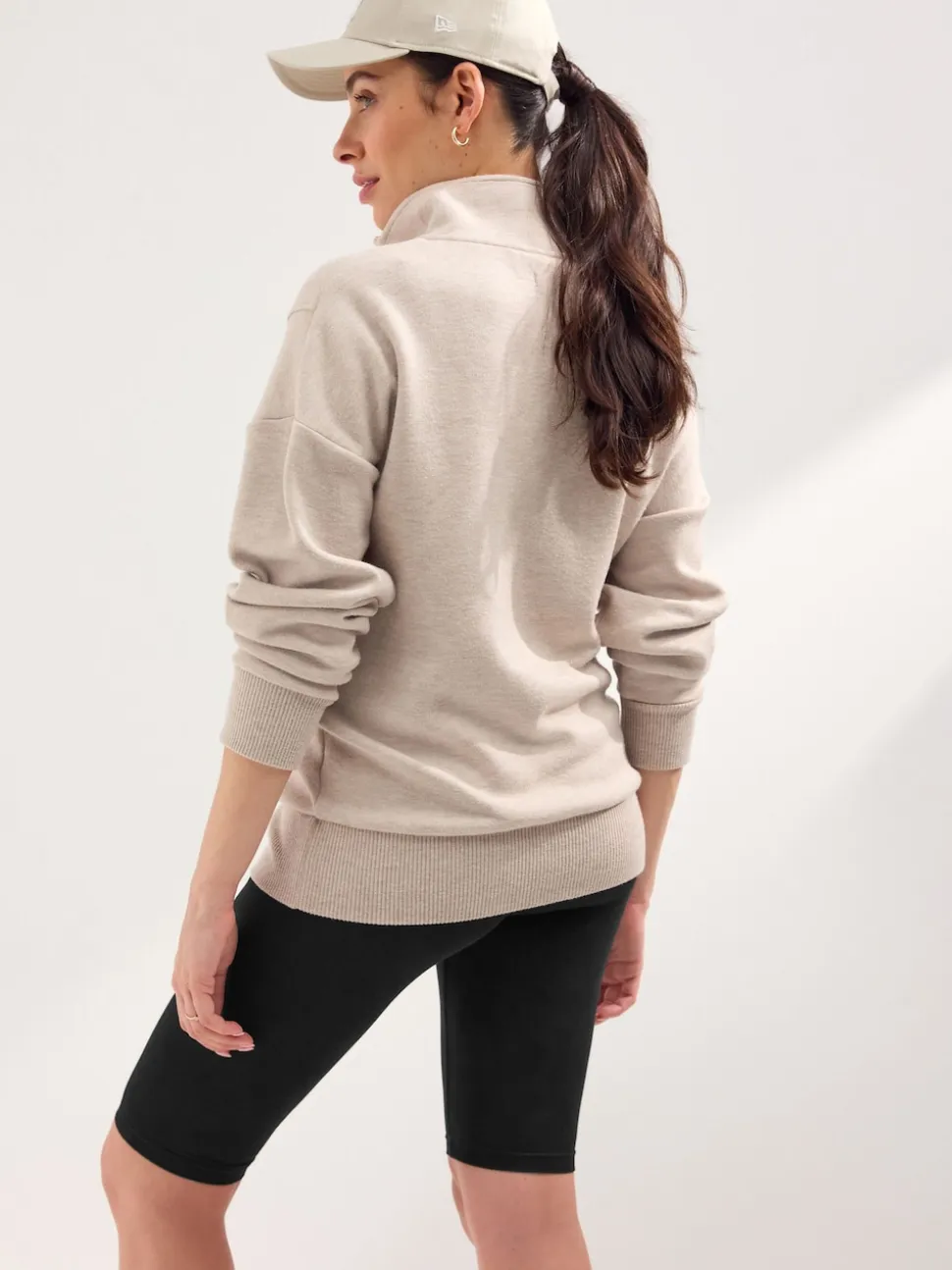 Noir - Short cycliste de maternité