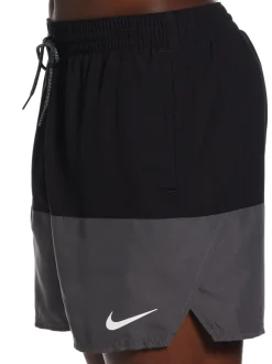 Noir - Short de bain Nike 5 Inch Essential Volley