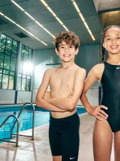 Noir - Short de bain Nike Hydrastrong Solid Jammer