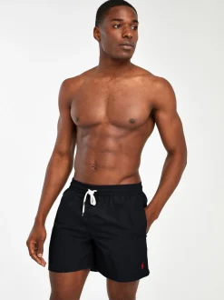 Noir - Short de bain Polo Ralph Lauren Traveller