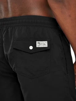 Noir - Short de bain Polo Ralph Lauren Traveller