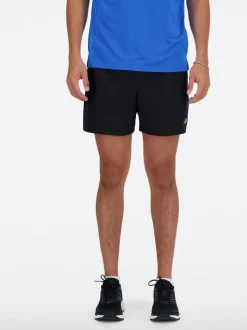 Noir - Short de course New Balance Essential 5pouces pour homme