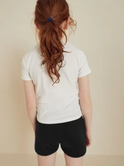 Noir - Short en jersey (3-16ans)