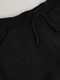 Noir - Short en jersey (3-16ans)