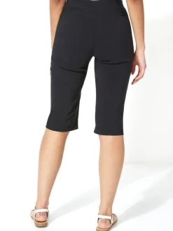 Noir - Short Roman stretch longueur genoux