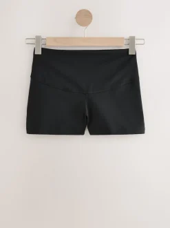 Noir - Short Sports Dry Tech Tummy Control