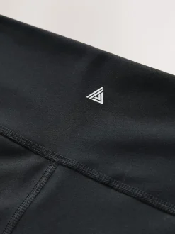 Noir - Short Sports Dry Tech Tummy Control