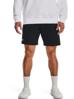 Noir - Short Under Armor Rival en polaire
