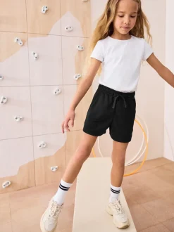 Noir - Shorts de sport (3-16ans)