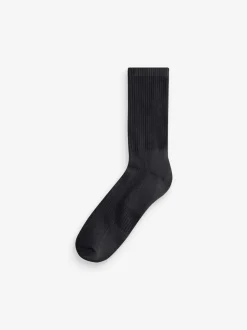 Noir - Signature Chaussettes de sport en modal 4 Lot