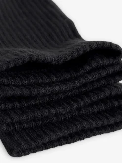 Noir - Signature Chaussettes de sport en modal 4 Lot