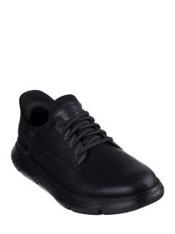 Noir - Skechers Mens Garza Slip In Trainers