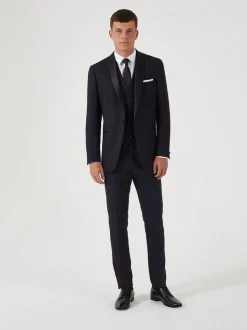Noir - Skopes Coupe sur mesure Newman Check Suit : Pantalon