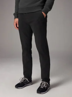 Noir - Slim Fit (Slim Fit) - Pantalon chino Motionflex