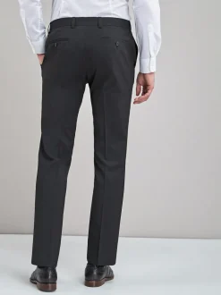 Noir - Slim Fit (Slim Fit) - Pantalon intelligent stretch